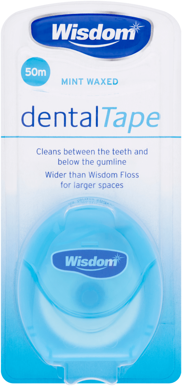 Wisdom Dental Tape in packaging