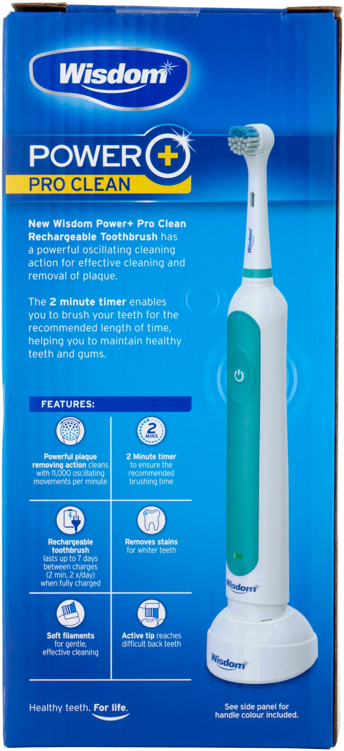 Power+ Pro Clean Rechargeable Toothbrush - Image 3