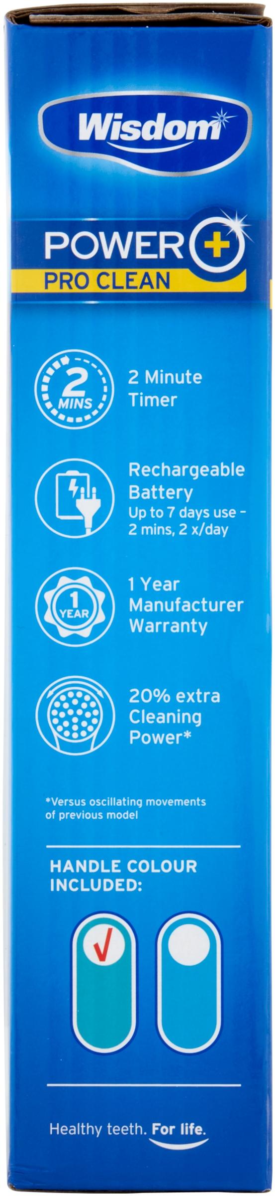 Power+ Pro Clean Rechargeable Toothbrush - Image 4