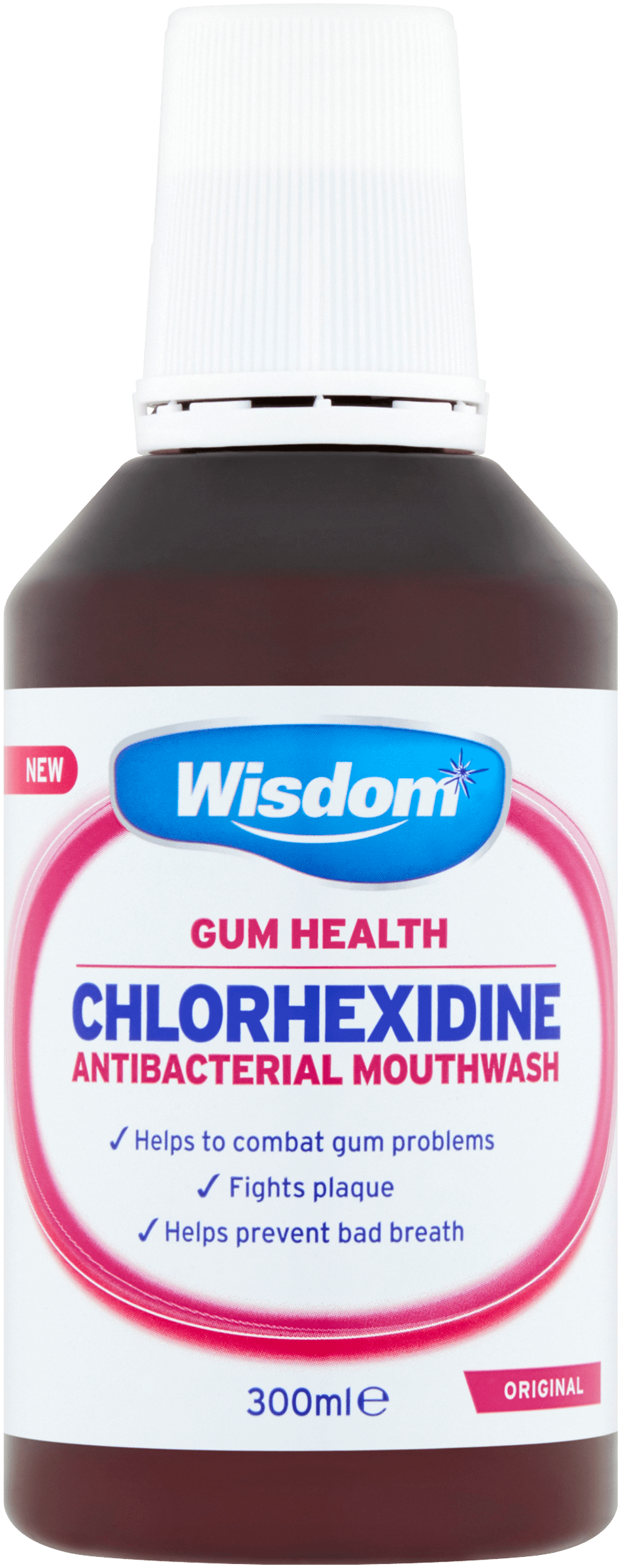 Wisdom Chlorhexidine Original 300ml