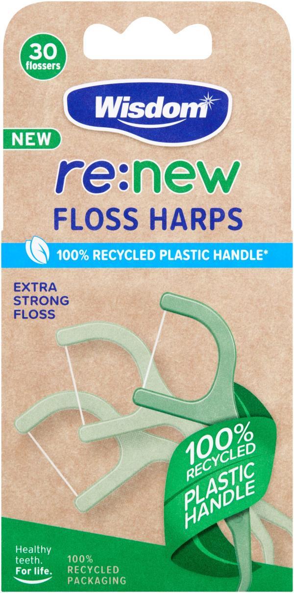 Wisdom re:new Floss Harps in packaging