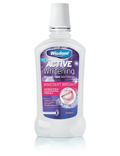 Active Whitening Instant Bright Mouthwash 500ml