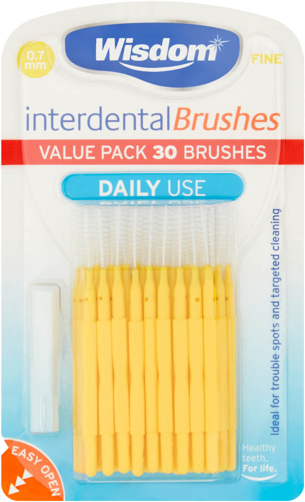 Wisdom Daily Use 0.7mm 30 Pack in packaging