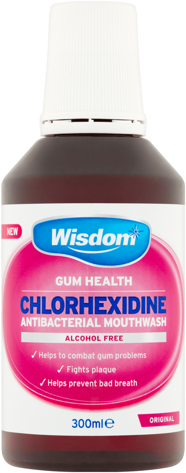 Wisdom Chlorhexidine Original Alcohol Free 300ml