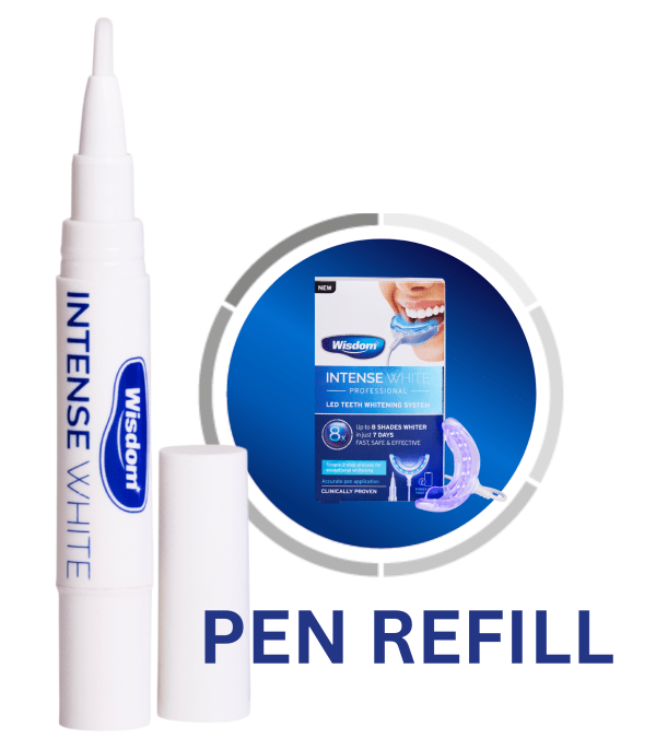 Intense White Professional LED Teeth Whitening System - Pen Refill