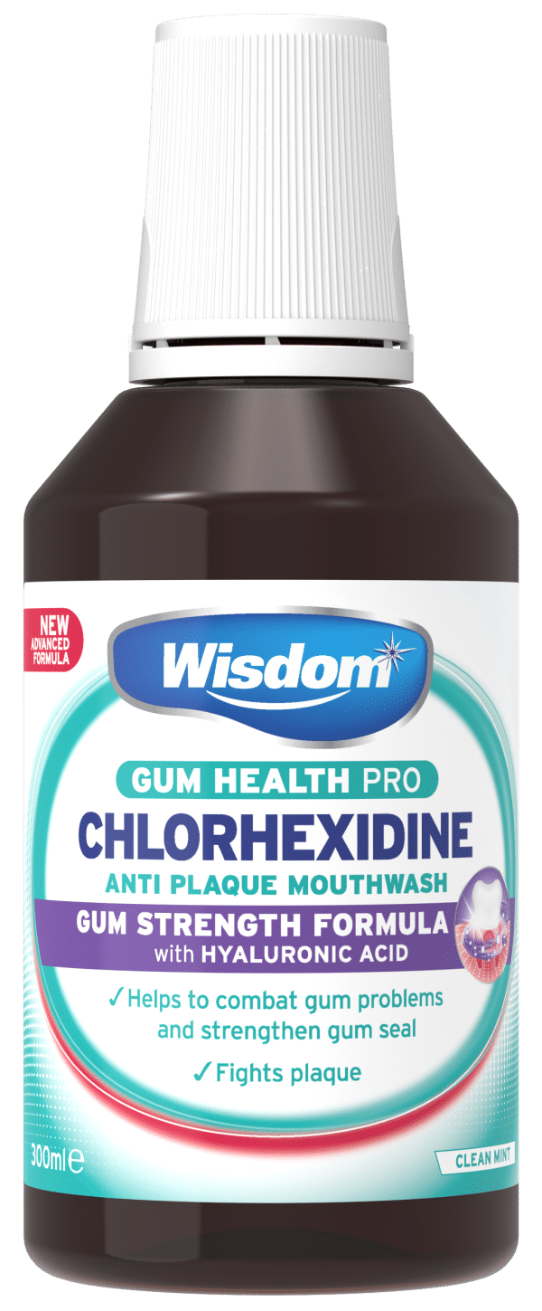 Gum Health Chlorhexidine with hyaluronic acid 300ml – Mint